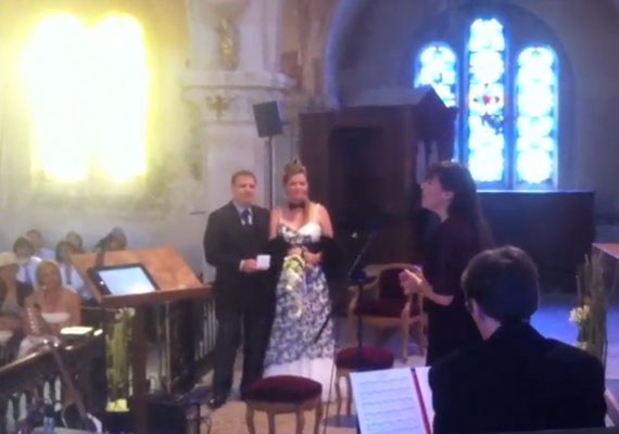 Chanteuse pour Cérémonie de Mariage à L'église